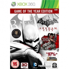 Batman Arkham City Game of the Year Edition GOTY Game Batman Arkham City Game of the Year Edition GOTY Game